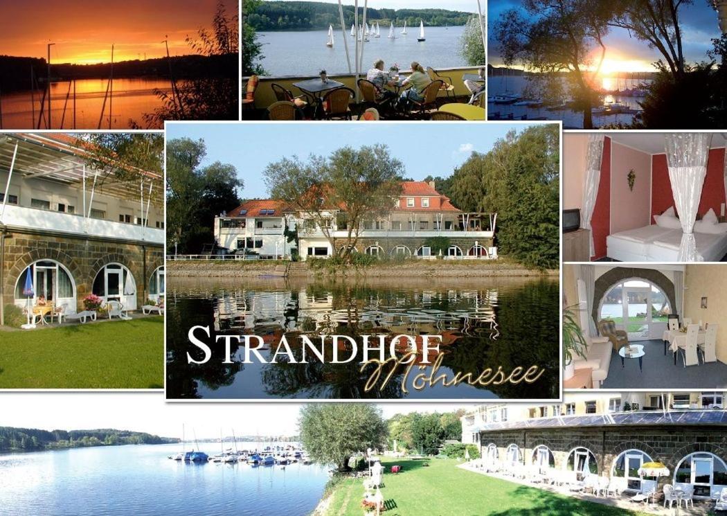 Ferienwohnung Strandhof Mohnesee Buitenkant foto